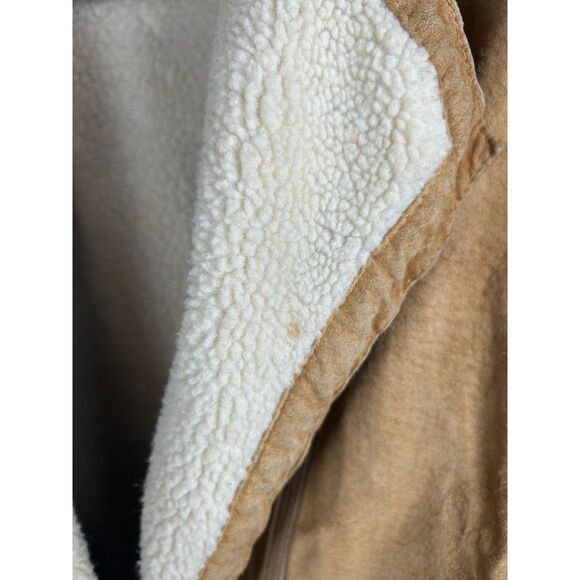 Vintage Compagnie Internationale Express Suede Jacket Bomber Leather L - Picture 13 of 14